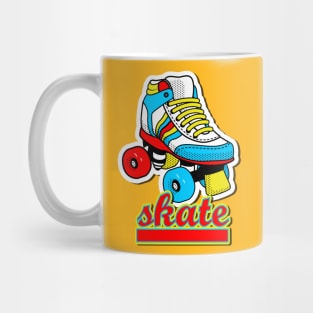 Roller Skate - Retro Design Mug